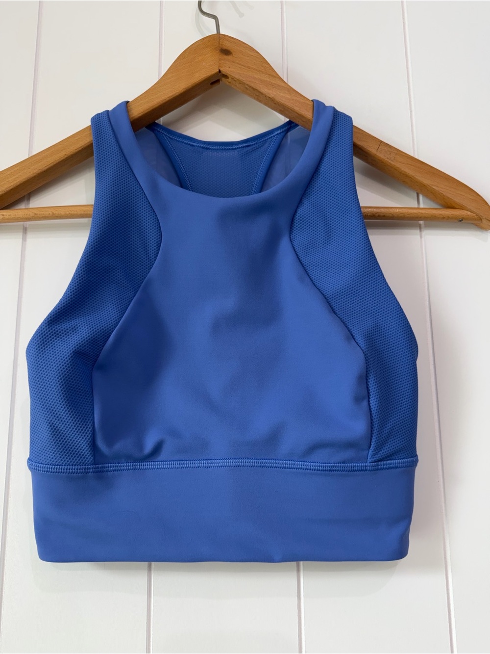 Lululemon Everlux High- Neck Train Training Sports Bra Tank Size 4 in Wild Indig